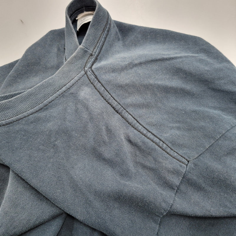【現状渡し品】【メンズ】 ANVIL アンビル エルサルバドル製 HI STANDARD ハイ スタンダード L/ S TEE ロング スリーブ Ｔシャツ トップス 長袖 146-260504-ya-13-izu サイズ：M カラー：ネイビー 万代Net店