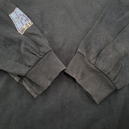 【現状渡し品】【メンズ】 ANVIL アンビル エルサルバドル製 HI STANDARD ハイ スタンダード L/ S TEE ロング スリーブ Ｔシャツ トップス 長袖 146-260504-ya-13-izu サイズ：M カラー：ネイビー 万代Net店