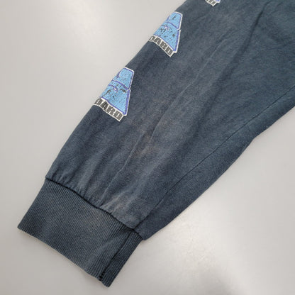【現状渡し品】【メンズ】 ANVIL アンビル エルサルバドル製 HI STANDARD ハイ スタンダード L/ S TEE ロング スリーブ Ｔシャツ トップス 長袖 146-260504-ya-13-izu サイズ：M カラー：ネイビー 万代Net店
