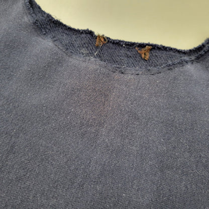 【現状渡し品】【メンズ】 USED SS SWEAT SHIRT ショートスリーブ スウェットシャツ トップス 146-260505-kh-06-izu カラー：ネイビー 万代Net店