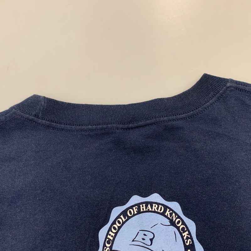 【中古品】【メンズ】 SCHOOL OF HARD KNOCKS スクール オブ ハード ノックス ATLANTA S/S TEE アトランタ 半袖 Tシャツ USA製 146-260729-as-13-izu サイズ：2XL カラー：ネイビー 万代Net店