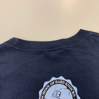 【中古品】【メンズ】 SCHOOL OF HARD KNOCKS スクール オブ ハード ノックス ATLANTA S/S TEE アトランタ 半袖 Tシャツ USA製 146-260729-as-13-izu サイズ：2XL カラー：ネイビー 万代Net店