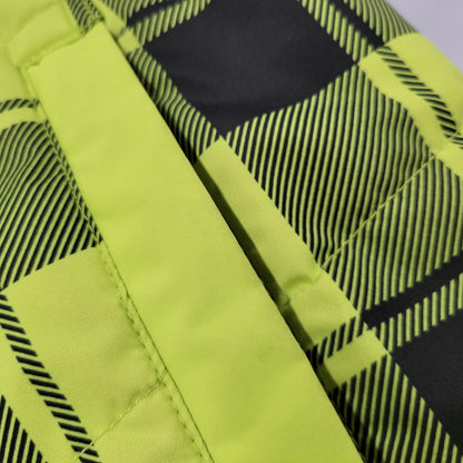 【中古品】【メンズ】 THE NORTH FACE ザ・ノースフェイス HYVENT CHECK DOWN VEST NFB07B61B チェックダウンベスト 144-260506-as-40-izu サイズ：105 カラー：ライムグリーン 万代Net店