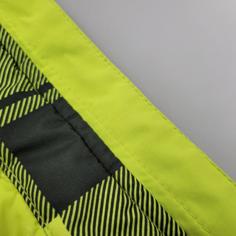 【中古品】【メンズ】 THE NORTH FACE ザ・ノースフェイス HYVENT CHECK DOWN VEST NFB07B61B チェックダウンベスト 144-260506-as-40-izu サイズ：105 カラー：ライムグリーン 万代Net店