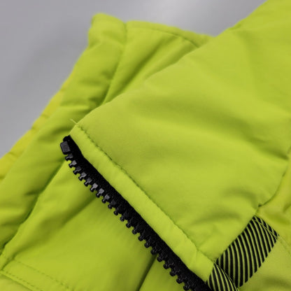 【中古品】【メンズ】 THE NORTH FACE ザ・ノースフェイス HYVENT CHECK DOWN VEST NFB07B61B チェックダウンベスト 144-260506-as-40-izu サイズ：105 カラー：ライムグリーン 万代Net店