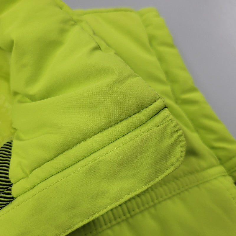 【中古品】【メンズ】 THE NORTH FACE ザ・ノースフェイス HYVENT CHECK DOWN VEST NFB07B61B チェックダウンベスト 144-260506-as-40-izu サイズ：105 カラー：ライムグリーン 万代Net店