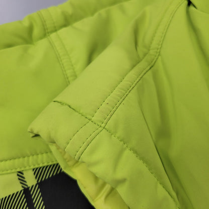 【中古品】【メンズ】 THE NORTH FACE ザ・ノースフェイス HYVENT CHECK DOWN VEST NFB07B61B チェックダウンベスト 144-260506-as-40-izu サイズ：105 カラー：ライムグリーン 万代Net店