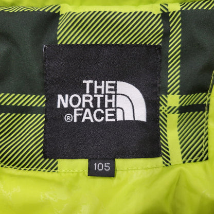 【中古品】【メンズ】 THE NORTH FACE ザ・ノースフェイス HYVENT CHECK DOWN VEST NFB07B61B チェックダウンベスト 144-260506-as-40-izu サイズ：105 カラー：ライムグリーン 万代Net店