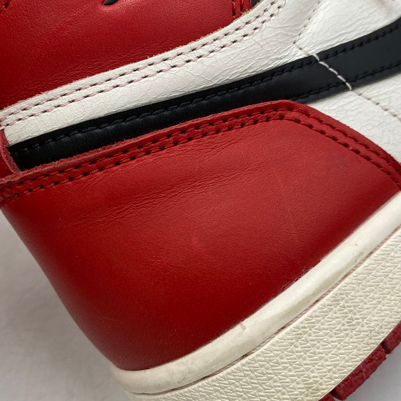【中古品】【メンズ/レディース】 NIKE ナイキ AIR JORDAN 1 RETRO HIGH OG DZ5485-612 エア ジョーダン 1 レトロ ハイ OG スニーカー シューズ 靴 160-260501-as-05-izu サイズ：26cm カラー：ARSITY RED/BLACK-SAIL-MUSLIN 万代Net店