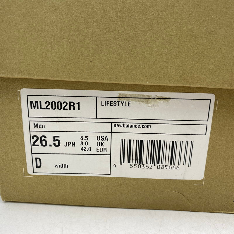 【中古品】【メンズ】 NEW BALANCE ニューバランス × SALEHE BEMBURY サレヘ・バンバリー ML2002R1 スニーカー シューズ 靴 162-260501-as-08-izu サイズ：26.5cm カラー：オレンジ 万代Net店