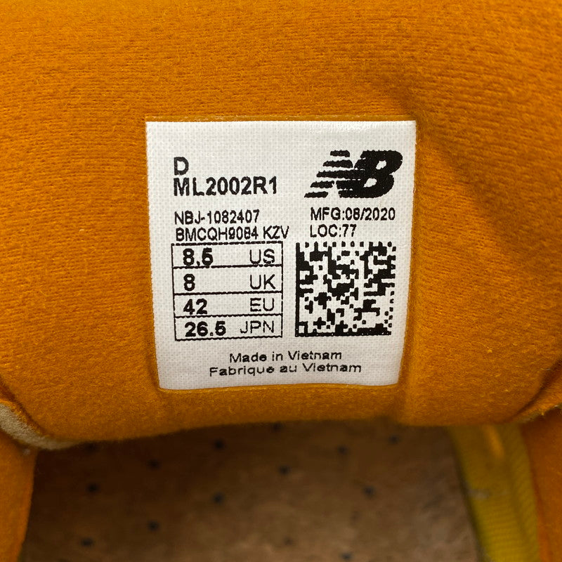 【中古品】【メンズ】 NEW BALANCE ニューバランス × SALEHE BEMBURY サレヘ・バンバリー ML2002R1 スニーカー シューズ 靴 162-260501-as-08-izu サイズ：26.5cm カラー：オレンジ 万代Net店