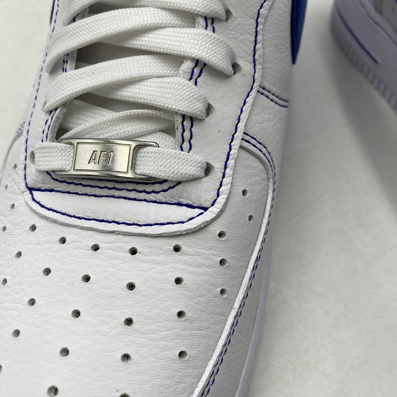 【中古品】【メンズ】 NIKE ナイキ AIR FORCE 1 ’07 LV8 HQ2037-100 エアフォース 1 スニーカー シューズ 靴 160-260501-as-03-izu サイズ：29.5cm カラー：WHITE/DEEP ROYAL BLUE 万代Net店