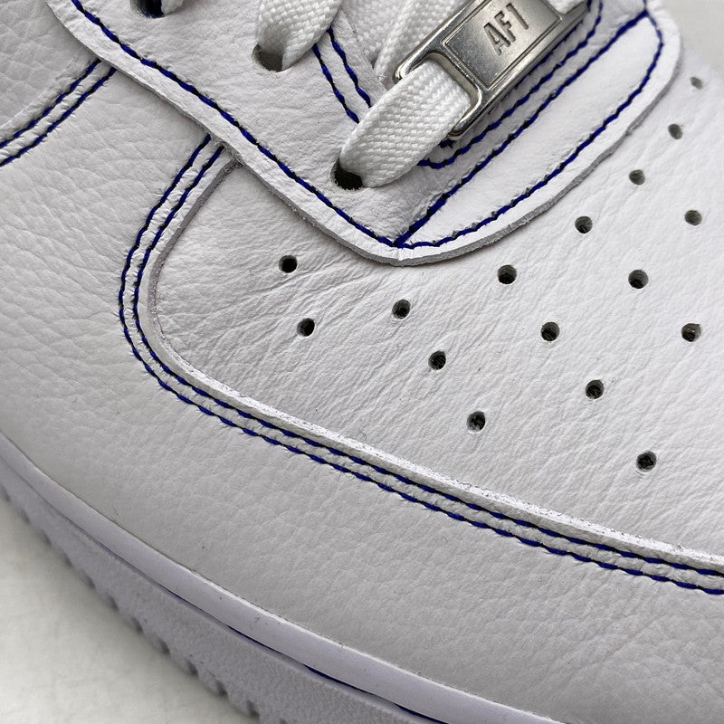 【中古品】【メンズ】 NIKE ナイキ AIR FORCE 1 ’07 LV8 HQ2037-100 エアフォース 1 スニーカー シューズ 靴 160-260501-as-03-izu サイズ：29.5cm カラー：WHITE/DEEP ROYAL BLUE 万代Net店