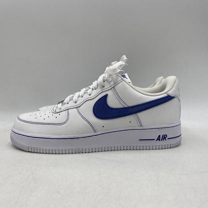 【中古品】【メンズ】 NIKE ナイキ AIR FORCE 1 ’07 LV8 HQ2037-100 エアフォース 1 スニーカー シューズ 靴 160-260501-as-03-izu サイズ：29.5cm カラー：WHITE/DEEP ROYAL BLUE 万代Net店