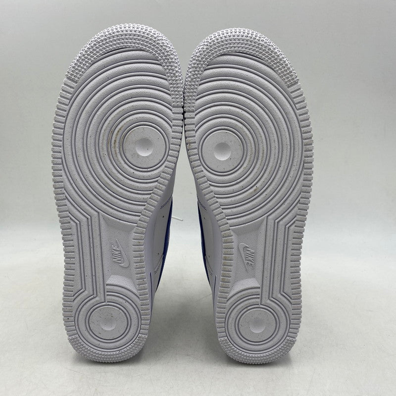【中古品】【メンズ】 NIKE ナイキ AIR FORCE 1 ’07 LV8 HQ2037-100 エアフォース 1 スニーカー シューズ 靴 160-260501-as-03-izu サイズ：29.5cm カラー：WHITE/DEEP ROYAL BLUE 万代Net店