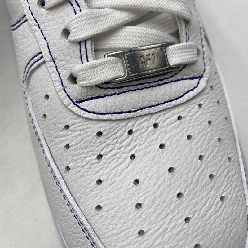 【中古品】【メンズ】 NIKE ナイキ AIR FORCE 1 ’07 LV8 HQ2037-100 エアフォース 1 スニーカー シューズ 靴 160-260501-as-03-izu サイズ：29.5cm カラー：WHITE/DEEP ROYAL BLUE 万代Net店