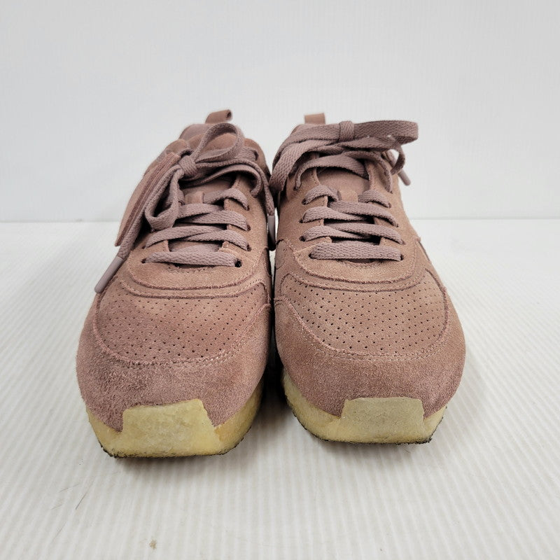 【中古品】【メンズ】 Clarks クラークス × RONNIE FIEG ロニー・ファイグ 8TH STREET BREACON ストリート ブリーコン スニーカー シューズ 靴 164-260430-as-04-izu サイズ：US 8M カラー：DUSTY MAUVE 万代Net店
