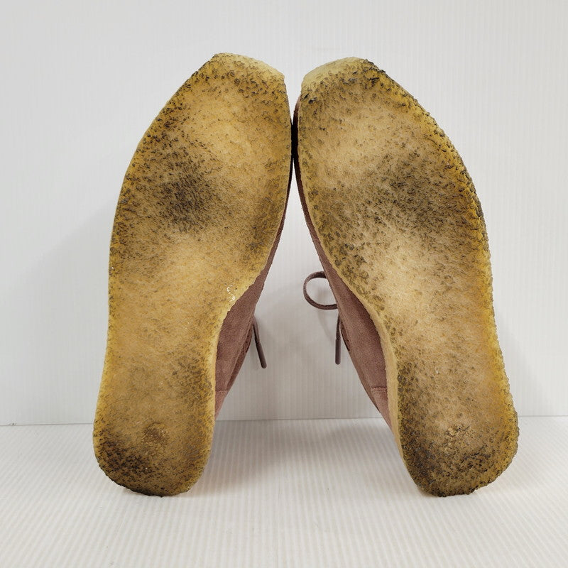【中古品】【メンズ】 Clarks クラークス × RONNIE FIEG ロニー・ファイグ 8TH STREET BREACON ストリート ブリーコン スニーカー シューズ 靴 164-260430-as-04-izu サイズ：US 8M カラー：DUSTY MAUVE 万代Net店
