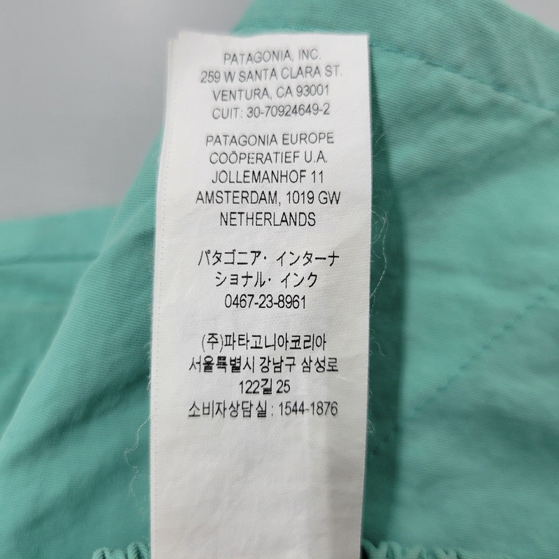 【中古品】【メンズ】 patagonia パタゴニア BAGGIES SHORTS - 5 IN STY57022SP22 バギーズ ショーツ 5インチ ショートパンツ ボトムス 155-260506-as-38-izu サイズ：XS カラー：ライトグリーン 万代Net店