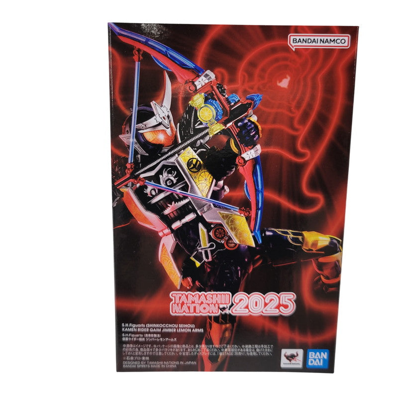 【中古美品】 S.H.F 真骨彫製法 仮面ライダー鎧武 ジンバーレモンアームズ 042-260929-mh-03-izuh 万代Net店