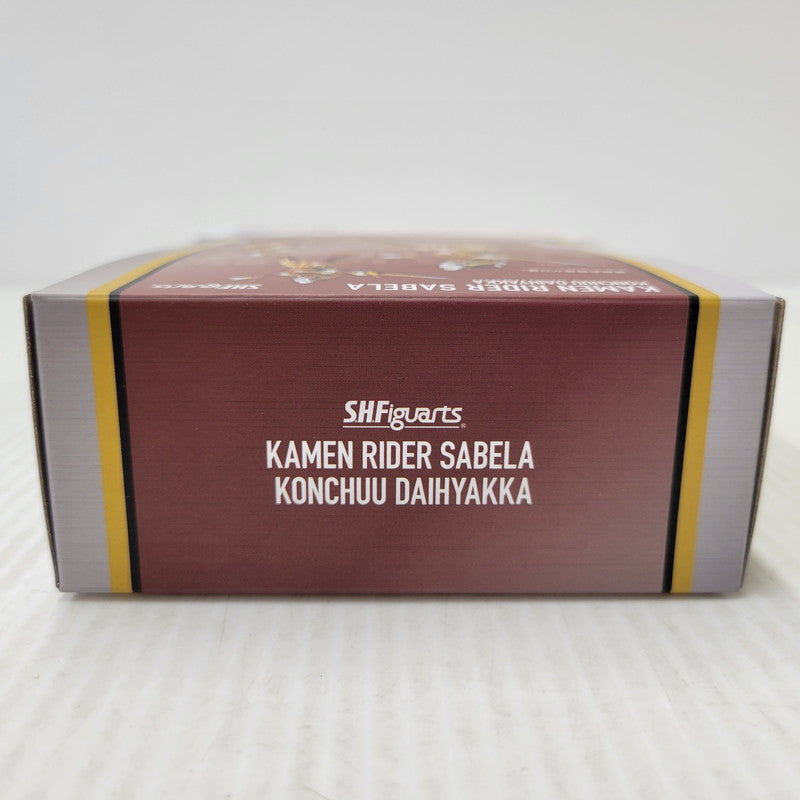 【中古美品】 S.H.Figuarts 仮面ライダーサーベラ 昆虫大百科 042-260715-kk-10-izuh 万代Net店