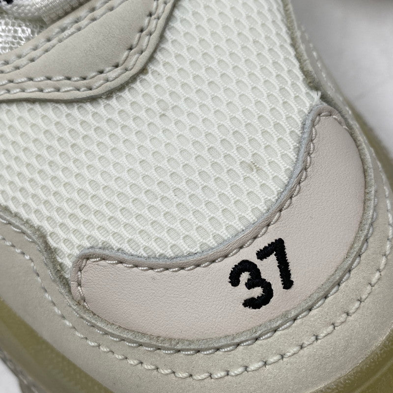 【中古品】【レディース】 BALENCIAGA バレンシアガ TRIPLE S SNEAKERS 544351 トリプルS スニーカー シューズ 靴 183-260501-as-09-izu サイズ：24.5cm カラー：ホワイト 万代Net店