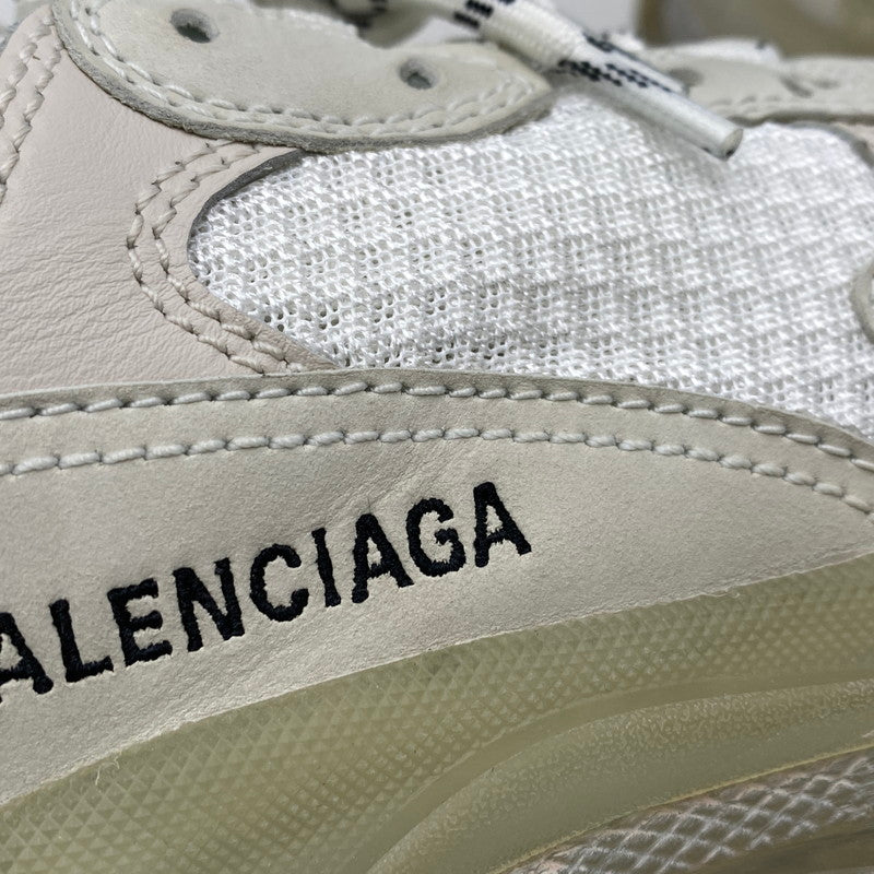 【中古品】【レディース】 BALENCIAGA バレンシアガ TRIPLE S SNEAKERS 544351 トリプルS スニーカー シューズ 靴 183-260501-as-09-izu サイズ：24.5cm カラー：ホワイト 万代Net店