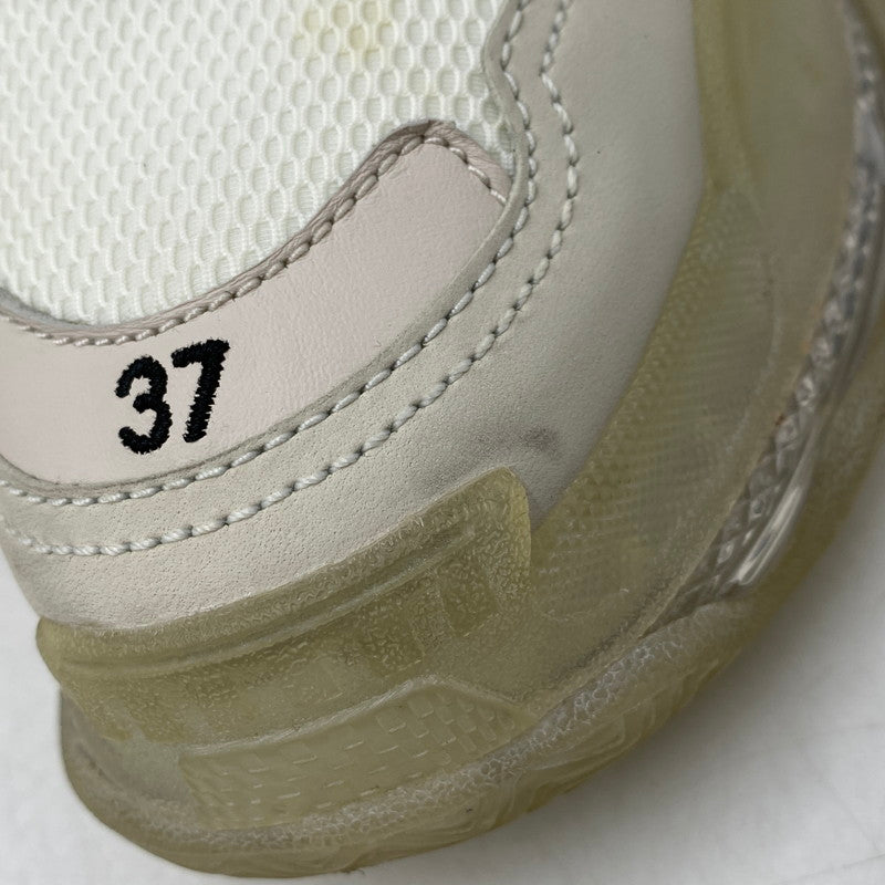 【中古品】【レディース】 BALENCIAGA バレンシアガ TRIPLE S SNEAKERS 544351 トリプルS スニーカー シューズ 靴 183-260501-as-09-izu サイズ：24.5cm カラー：ホワイト 万代Net店