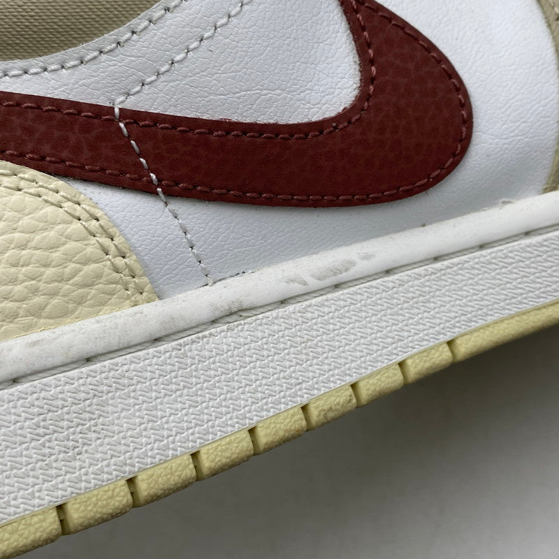 【中古品】【メンズ】 NIKE ナイキ WMNS AIR JORDAN 1 LOW HV6530-100 ウィメンズ エア ジョーダン 1 ロー スニーカー シューズ 靴 160-260501-as-01-izu サイズ：27.5cm カラー：SUMMIT WHITE/DESERT KHAKI 万代Net店