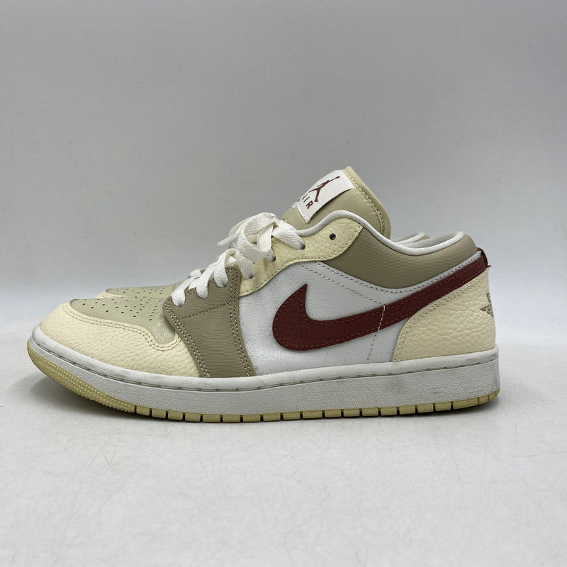 【中古品】【メンズ】 NIKE ナイキ WMNS AIR JORDAN 1 LOW HV6530-100 ウィメンズ エア ジョーダン 1 ロー スニーカー シューズ 靴 160-260501-as-01-izu サイズ：27.5cm カラー：SUMMIT WHITE/DESERT KHAKI 万代Net店