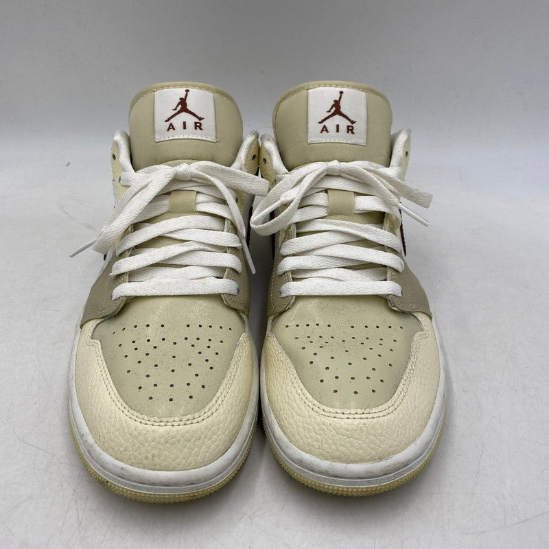 【中古品】【メンズ】 NIKE ナイキ WMNS AIR JORDAN 1 LOW HV6530-100 ウィメンズ エア ジョーダン 1 ロー スニーカー シューズ 靴 160-260501-as-01-izu サイズ：27.5cm カラー：SUMMIT WHITE/DESERT KHAKI 万代Net店