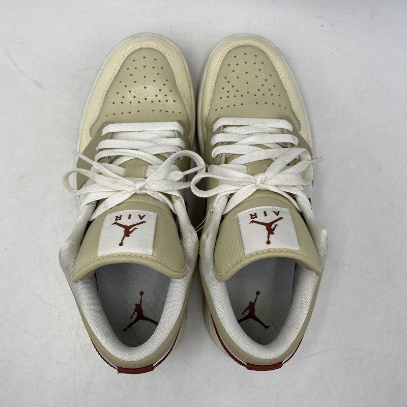 【中古品】【メンズ】 NIKE ナイキ WMNS AIR JORDAN 1 LOW HV6530-100 ウィメンズ エア ジョーダン 1 ロー スニーカー シューズ 靴 160-260501-as-01-izu サイズ：27.5cm カラー：SUMMIT WHITE/DESERT KHAKI 万代Net店