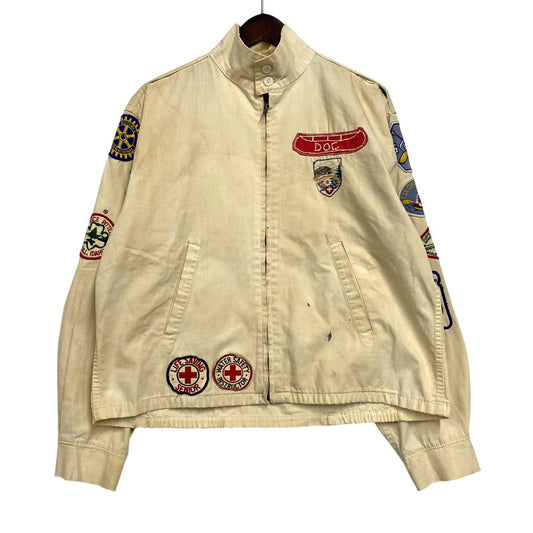 【現状渡し品】【メンズ】 PACIFIC ATHLETIC COMPANY NYNCO ZIP PATCH SWING TOP NYNCOジップ パッチ スイングトップ ジャケット アウター 146-260501-kh-22-izu カラー：ベージュ 万代Net店