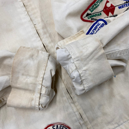 【現状渡し品】【メンズ】 PACIFIC ATHLETIC COMPANY NYNCO ZIP PATCH SWING TOP NYNCOジップ パッチ スイングトップ ジャケット アウター 146-260501-kh-22-izu カラー：ベージュ 万代Net店