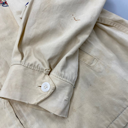【現状渡し品】【メンズ】 PACIFIC ATHLETIC COMPANY NYNCO ZIP PATCH SWING TOP NYNCOジップ パッチ スイングトップ ジャケット アウター 146-260501-kh-22-izu カラー：ベージュ 万代Net店