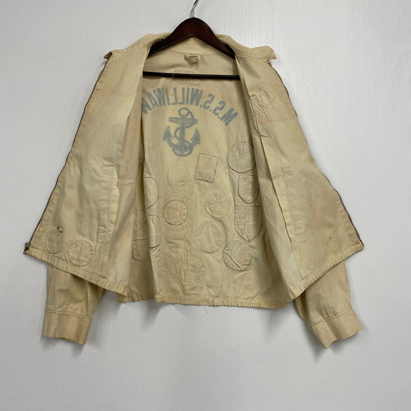 【現状渡し品】【メンズ】 PACIFIC ATHLETIC COMPANY NYNCO ZIP PATCH SWING TOP NYNCOジップ パッチ スイングトップ ジャケット アウター 146-260501-kh-22-izu カラー：ベージュ 万代Net店