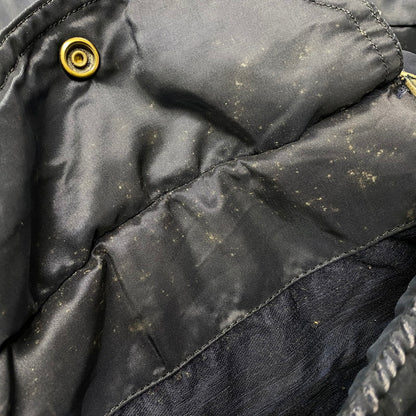 【現状渡し品】【メンズ】 U.S.AIR FORCE 8310-480200-461 AF 33-038-30082 MIL-J-6279 S.W.GARMENT CO.社製 TALON ZIP アザラシファー 推定50S N-3A FLIGHT JACKET フライト ジャケット アウター 146-260506-cs-19-izu サイズ：XL カラー：ネイビー 万代Net店