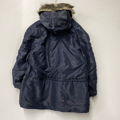 【現状渡し品】【メンズ】 U.S.AIR FORCE 8310-480200-461 AF 33-038-30082 MIL-J-6279 S.W.GARMENT CO.社製 TALON ZIP アザラシファー 推定50S N-3A FLIGHT JACKET フライト ジャケット アウター 146-260506-cs-19-izu サイズ：XL カラー：ネイビー 万代Net店