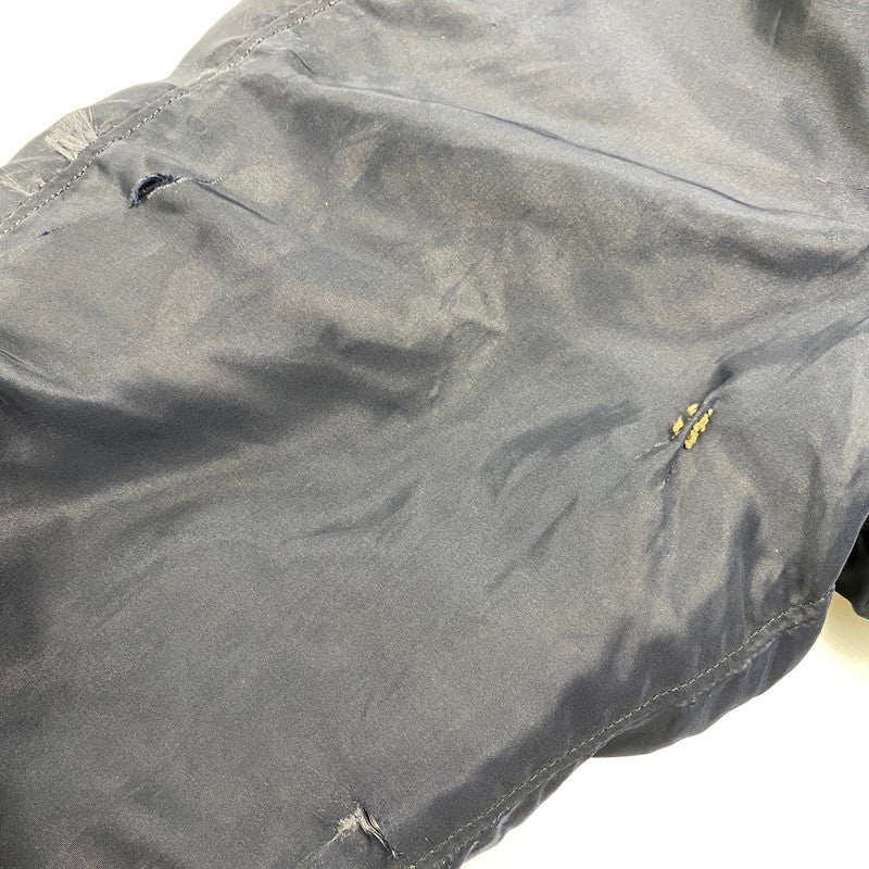 【現状渡し品】【メンズ】 U.S.AIR FORCE 8310-480200-461 AF 33-038-30082 MIL-J-6279 S.W.GARMENT CO.社製 TALON ZIP アザラシファー 推定50S N-3A FLIGHT JACKET フライト ジャケット アウター 146-260506-cs-19-izu サイズ：XL カラー：ネイビー 万代Net店