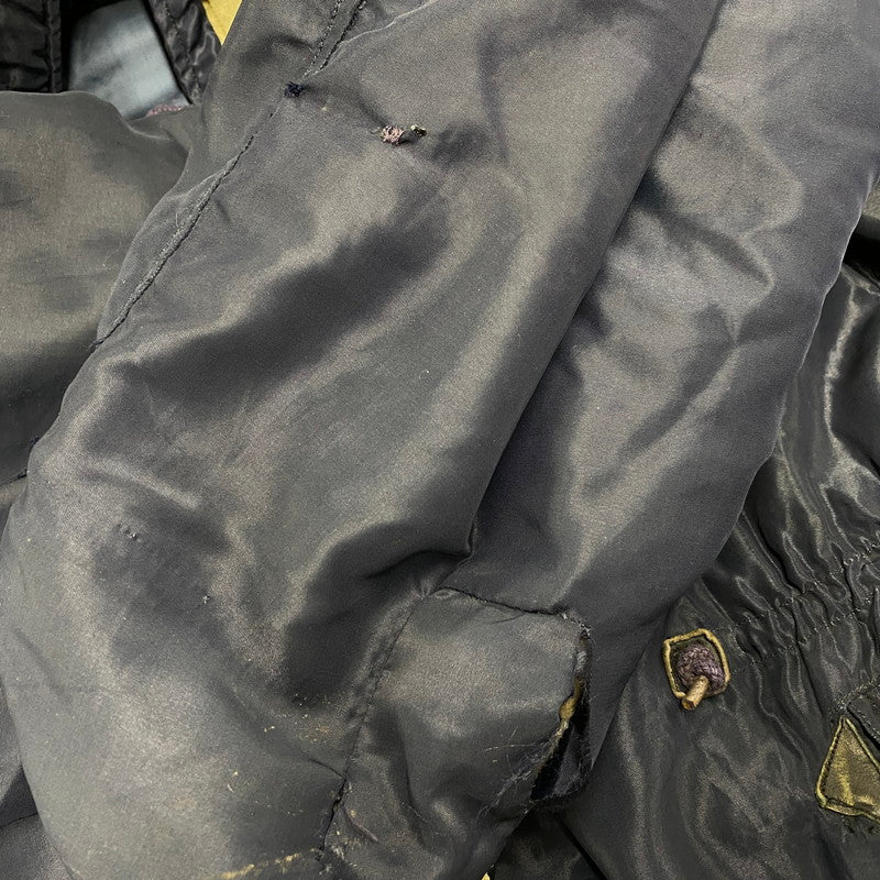 【現状渡し品】【メンズ】 U.S.AIR FORCE 8310-480200-461 AF 33-038-30082 MIL-J-6279 S.W.GARMENT CO.社製 TALON ZIP アザラシファー 推定50S N-3A FLIGHT JACKET フライト ジャケット アウター 146-260506-cs-19-izu サイズ：XL カラー：ネイビー 万代Net店