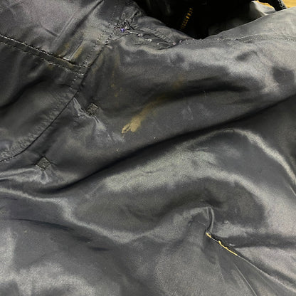 【現状渡し品】【メンズ】 U.S.AIR FORCE 8310-480200-461 AF 33-038-30082 MIL-J-6279 S.W.GARMENT CO.社製 TALON ZIP アザラシファー 推定50S N-3A FLIGHT JACKET フライト ジャケット アウター 146-260506-cs-19-izu サイズ：XL カラー：ネイビー 万代Net店