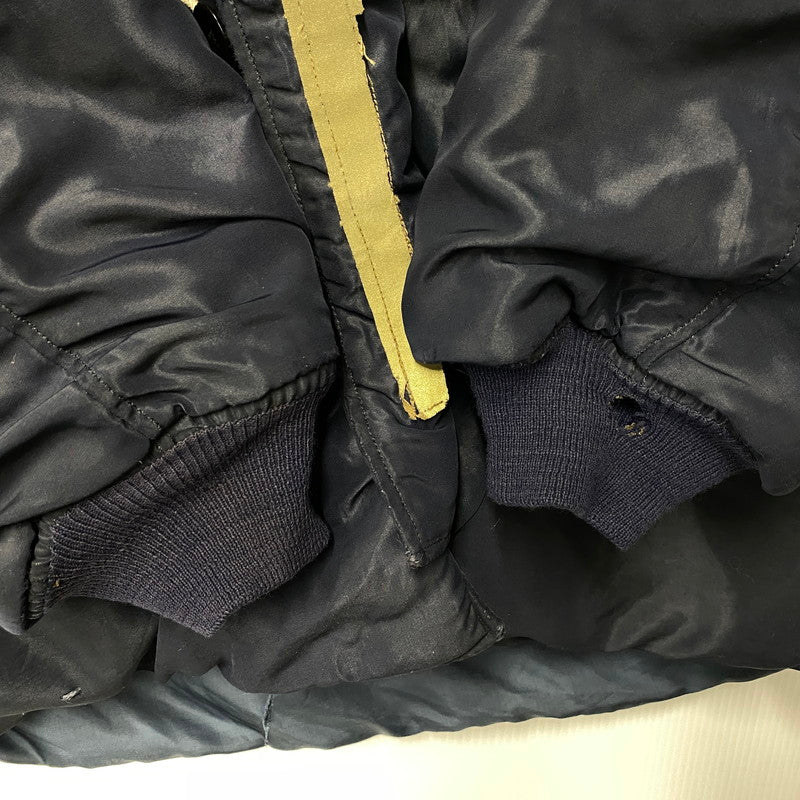 【現状渡し品】【メンズ】 U.S.AIR FORCE 8310-480200-461 AF 33-038-30082 MIL-J-6279 S.W.GARMENT CO.社製 TALON ZIP アザラシファー 推定50S N-3A FLIGHT JACKET フライト ジャケット アウター 146-260506-cs-19-izu サイズ：XL カラー：ネイビー 万代Net店