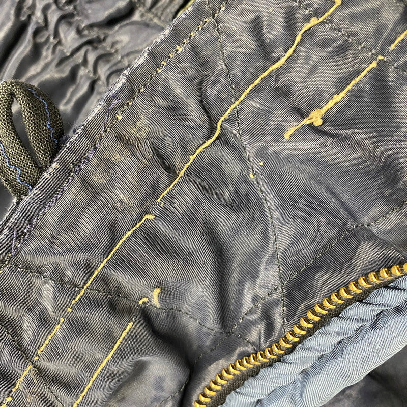 【現状渡し品】【メンズ】 U.S.AIR FORCE 8310-480200-461 AF 33-038-30082 MIL-J-6279 S.W.GARMENT CO.社製 TALON ZIP アザラシファー 推定50S N-3A FLIGHT JACKET フライト ジャケット アウター 146-260506-cs-19-izu サイズ：XL カラー：ネイビー 万代Net店