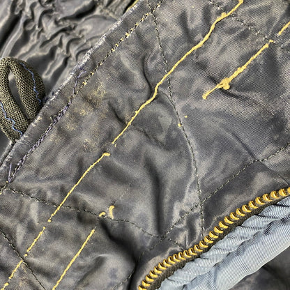 【現状渡し品】【メンズ】 U.S.AIR FORCE 8310-480200-461 AF 33-038-30082 MIL-J-6279 S.W.GARMENT CO.社製 TALON ZIP アザラシファー 推定50S N-3A FLIGHT JACKET フライト ジャケット アウター 146-260506-cs-19-izu サイズ：XL カラー：ネイビー 万代Net店