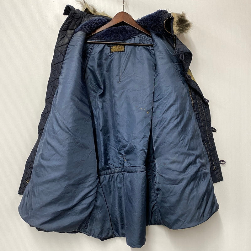 【現状渡し品】【メンズ】 U.S.AIR FORCE 8310-480200-461 AF 33-038-30082 MIL-J-6279 S.W.GARMENT CO.社製 TALON ZIP アザラシファー 推定50S N-3A FLIGHT JACKET フライト ジャケット アウター 146-260506-cs-19-izu サイズ：XL カラー：ネイビー 万代Net店