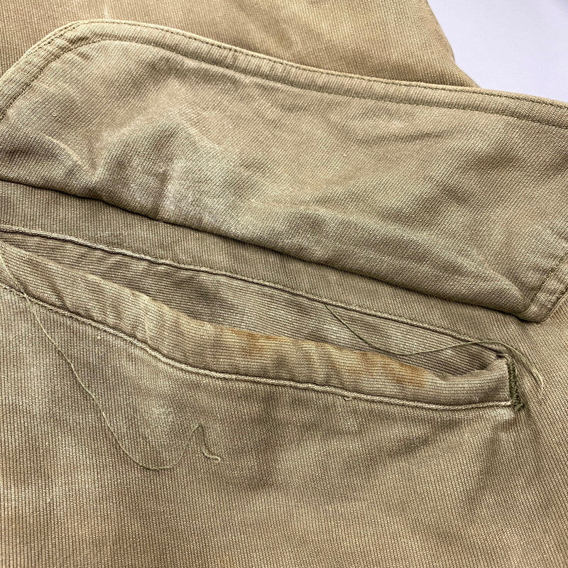 【現状渡し品】【メンズ】 U.S.NAVY U.S.ネイビー NAVY DEPARTMENT CONMAR ZIP N-2 DECK COAT WOOL LINING デッキコート ウールライニング アウター 146-260506-as-27-izu サイズ：40 カラー：カーキ 万代Net店