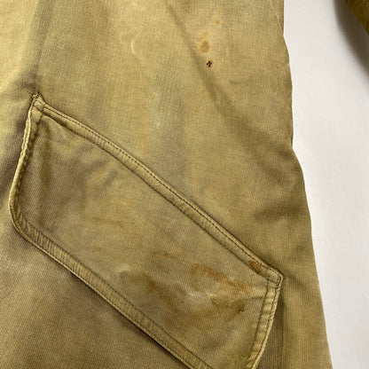 【現状渡し品】【メンズ】 U.S.NAVY U.S.ネイビー NAVY DEPARTMENT CONMAR ZIP N-2 DECK COAT WOOL LINING デッキコート ウールライニング アウター 146-260506-as-27-izu サイズ：40 カラー：カーキ 万代Net店
