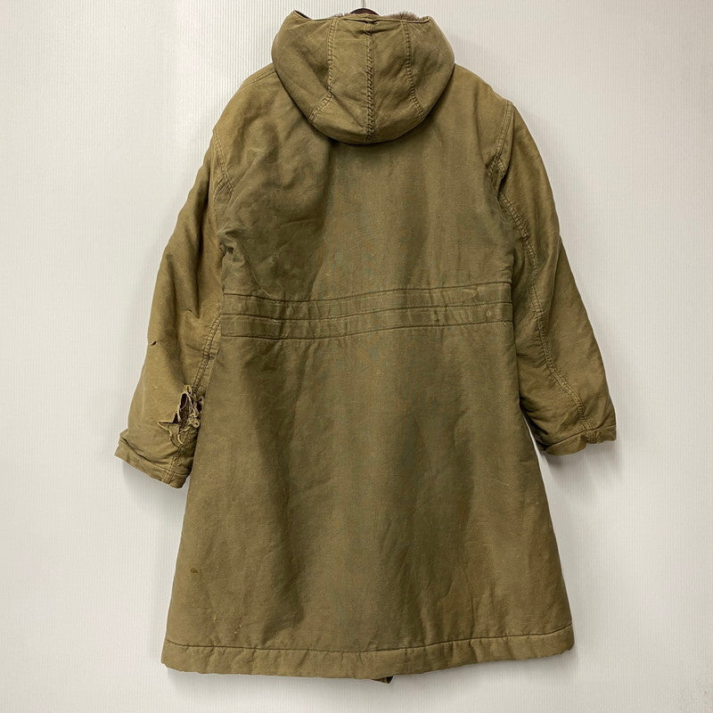 【現状渡し品】【メンズ】 U.S.NAVY U.S.ネイビー NAVY DEPARTMENT CONMAR ZIP N-2 DECK COAT WOOL LINING デッキコート ウールライニング アウター 146-260506-as-27-izu サイズ：40 カラー：カーキ 万代Net店