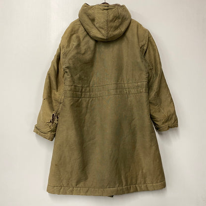 【現状渡し品】【メンズ】 U.S.NAVY U.S.ネイビー NAVY DEPARTMENT CONMAR ZIP N-2 DECK COAT WOOL LINING デッキコート ウールライニング アウター 146-260506-as-27-izu サイズ：40 カラー：カーキ 万代Net店
