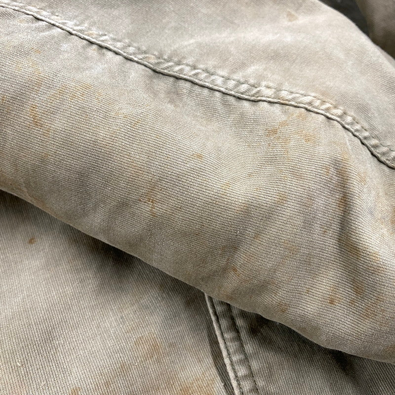 【現状渡し品】【メンズ】 U.S.NAVY U.S.ネイビー NAVY DEPARTMENT CONMAR ZIP N-2 DECK COAT WOOL LINING デッキコート ウールライニング アウター 146-260506-as-27-izu サイズ：40 カラー：カーキ 万代Net店